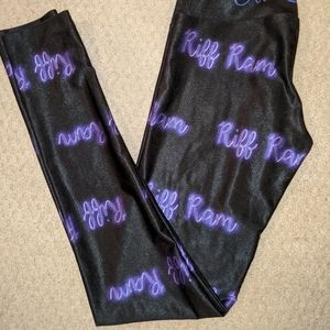 custom TCU goldsheep leggings